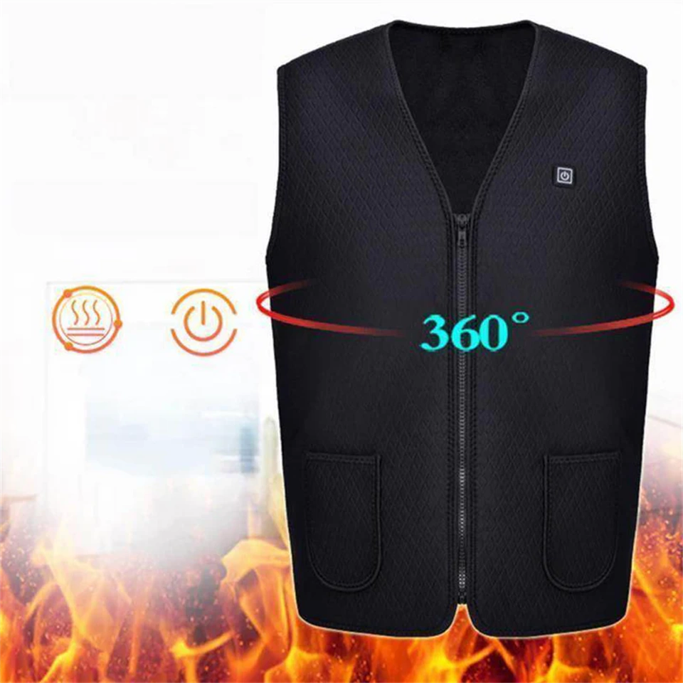 Gilet chauffant rechargeable pour homme/femme