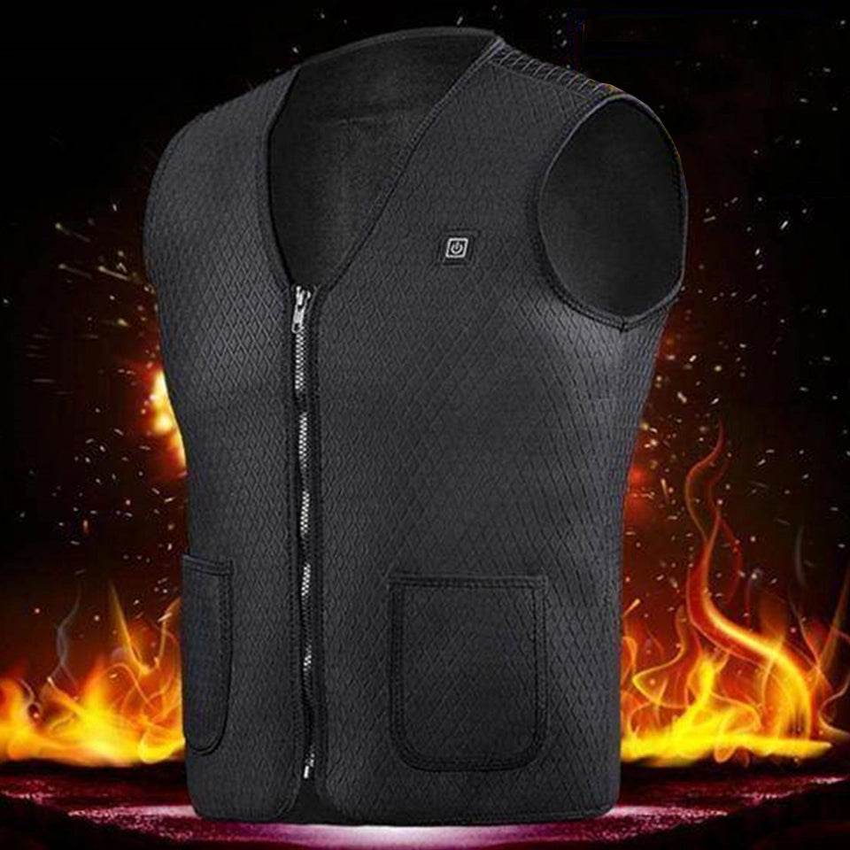 Gilet chauffant rechargeable pour homme/femme