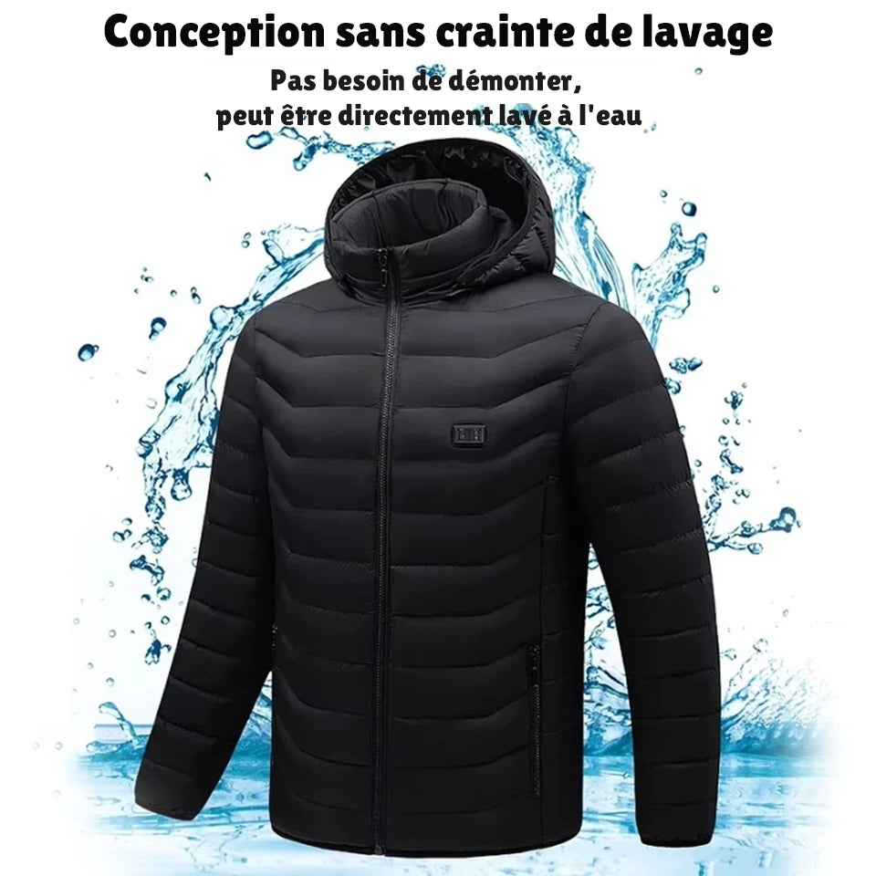 Manteau chauffant 21 zones pour hommes et femmes